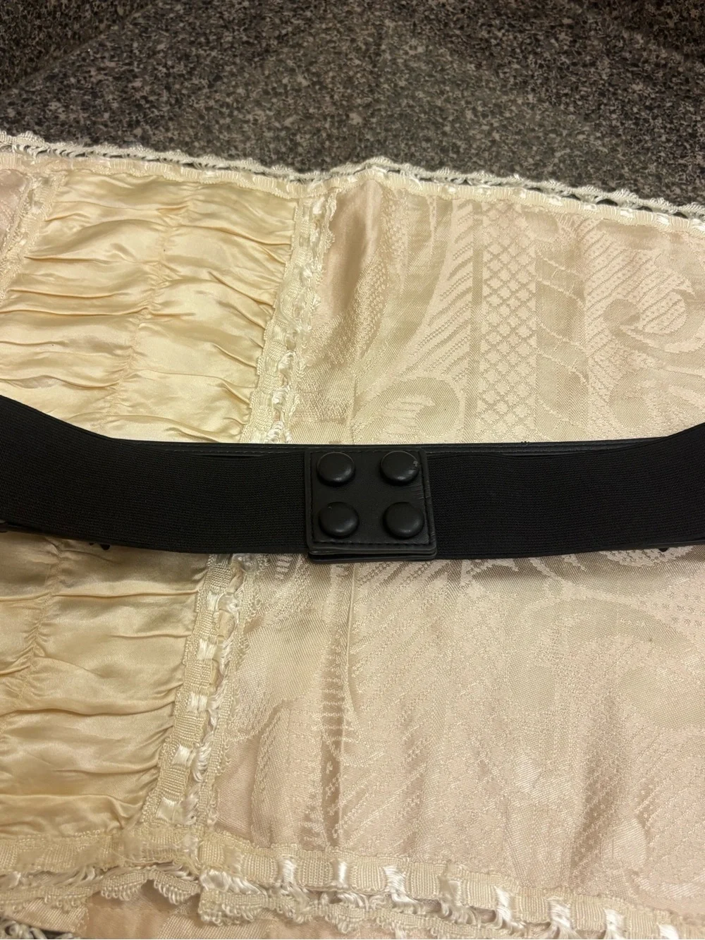 Floral Lattice Belt